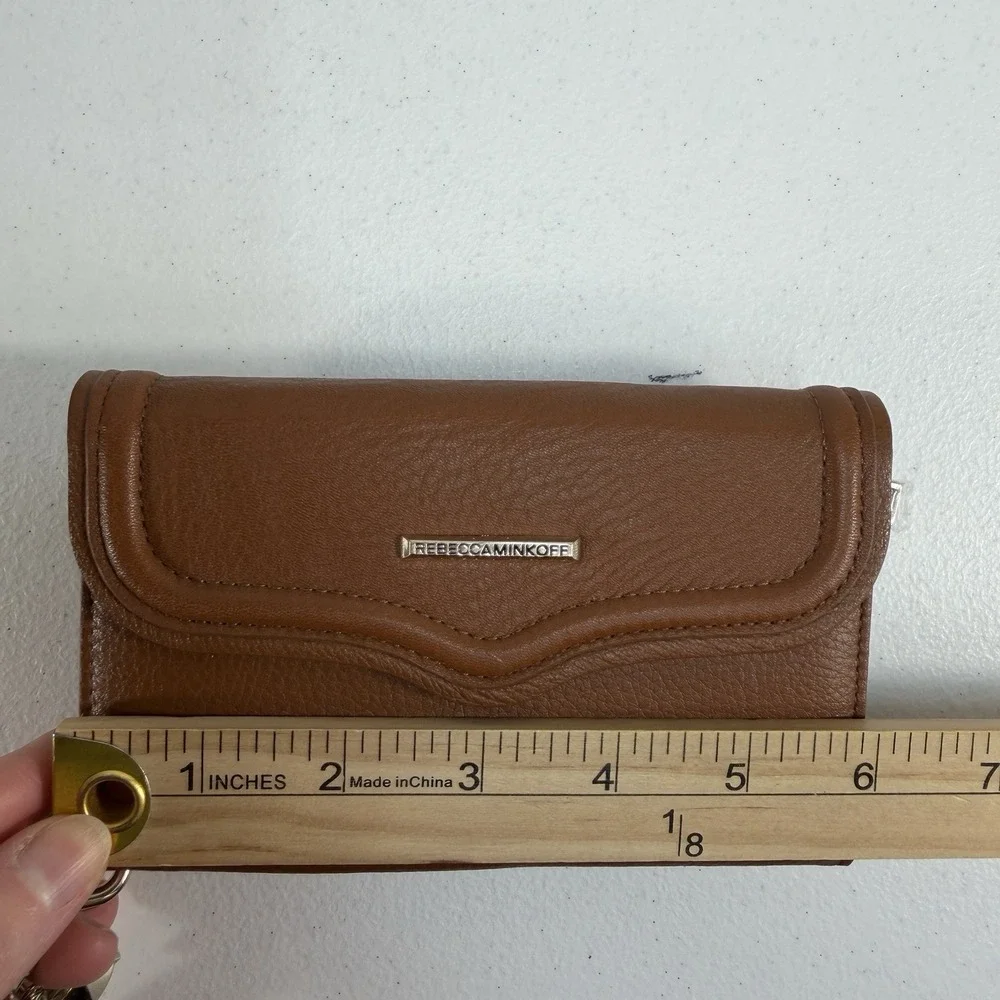Rebecca Minkoff Universal Wristlet‎ Wallet Genuine Leather ID Credit Card Holder